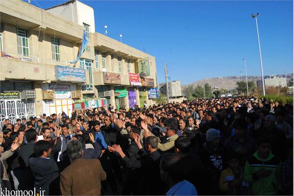 تشییع و خاکسپاری شهید گمنام شهرستان جم استان بوشهر 5/11/1389