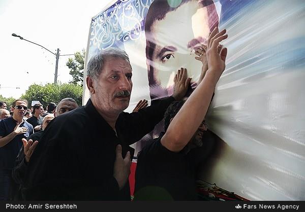 تشییع پیکر مطهر شهید غواص سیدجلیل میری‌ورکی 10