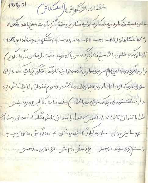 گزارش تصویری از مدارک و دست نوشته های شهید علی محمدرضایی 34