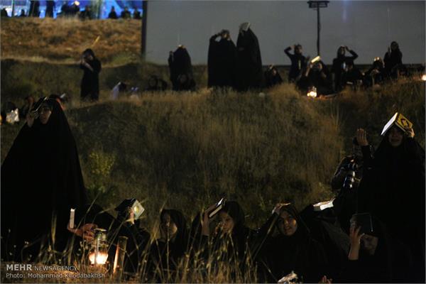 مراسم احیای شب بیست و یکم ماه رمضان در کهف الشهدا 21