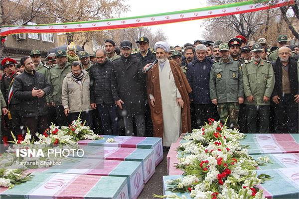 تشییع پیکر شهدای گمنام دفاع مقدس - قم و تبریز 23