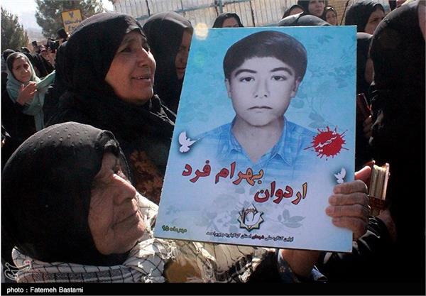 تشییع پیکر دو شهید دفاع مقدس در یاسوج 4