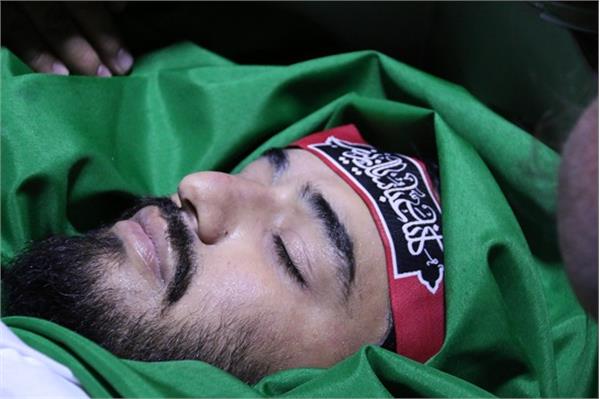 وداع خانواده شهید مدافع حرم "وحید فرهنگی والا" در معراج شهدا 12