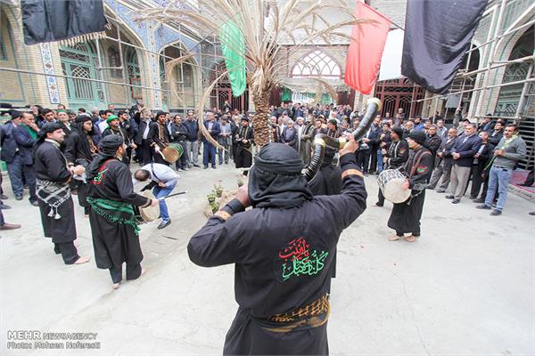 استقبال از ۸ شهید گمنام در فرودگاه بیرجند 9