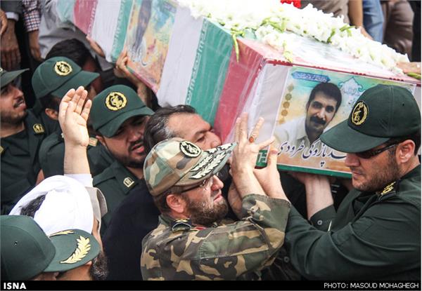 تشییع پیکر شهید محمد پازوکی طرودی - سمنان 18