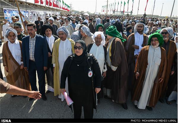 ورود 270 شهید دوران دفاع مقدس از طریق مرز شلمچه 3