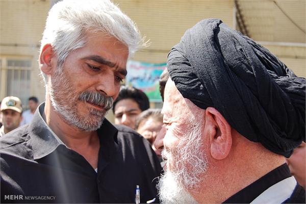 تشییع پیکر شهید رضا علی اعرابیان درسمنان 20