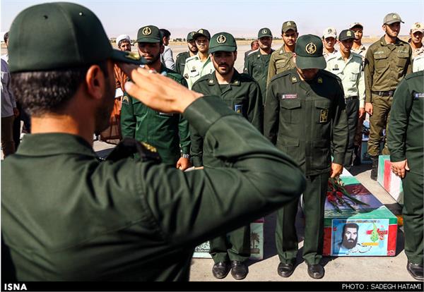 ورود پیکر مطهر 10تن از شهدای خط شکن به خراسان رضوی 3