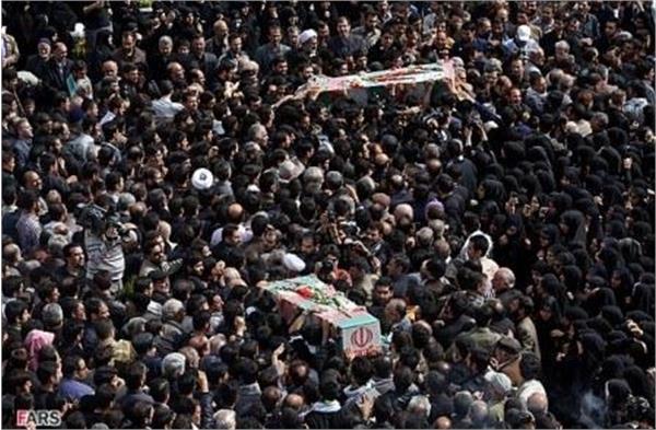 تشییع و خاکسپاری در دانشگاه علوم پزشکی دانشگاه بهشتی