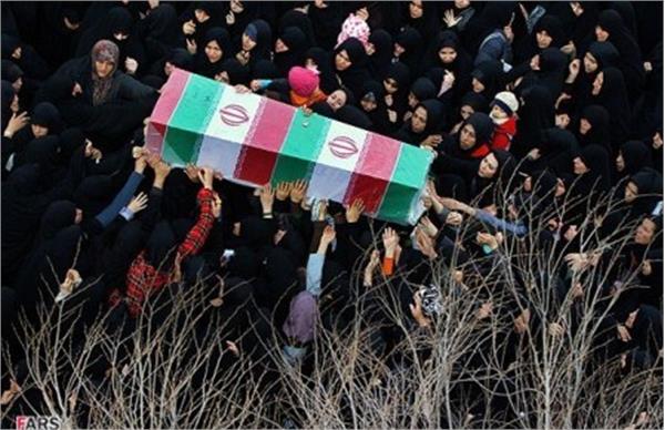 تشییع شهدای گمنام درشهر قم