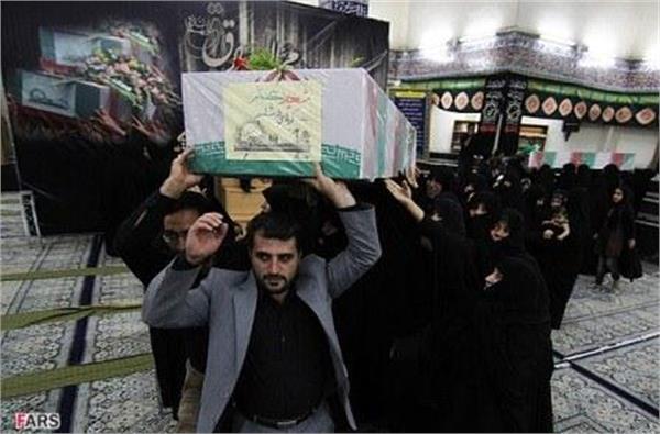 تشییع شهید گمنام در قم