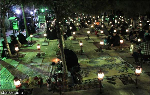 شب قدر در بهشت زهرا