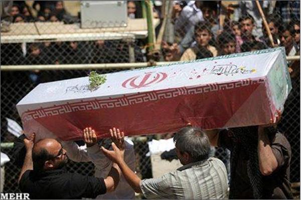 تشییع پیکر شهدای گمنام در اهواز