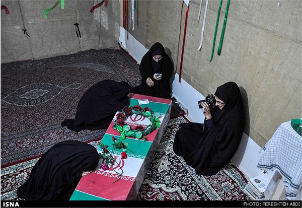 ورود شهدای گمنام به شهر بیرجند 14