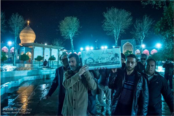 تشییع پیکر پاک ۲۴ شهید گمنام در شیراز 29