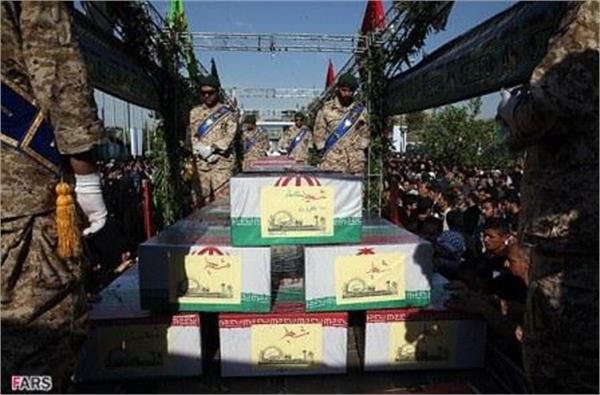 تشییع92شهید دفاع مقدس در تهران (1)