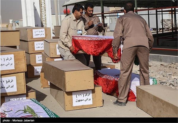 مراسم استقبال از ۷۸ شهید دوران دفاع مقدس در مرز شلمچه 24