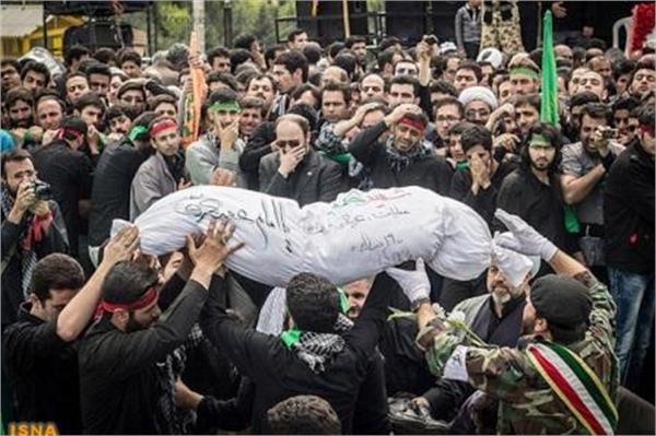 تشییع و خاکسپاری در دانشگاه آزاد قزوین