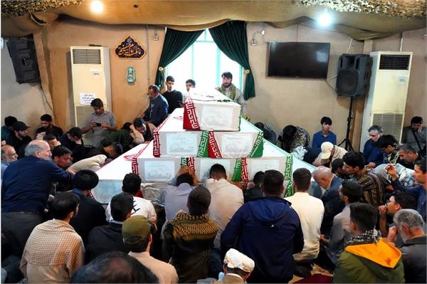 ورود 34 شهید تازه تفحص شده به معراج شهدای اهواز 18