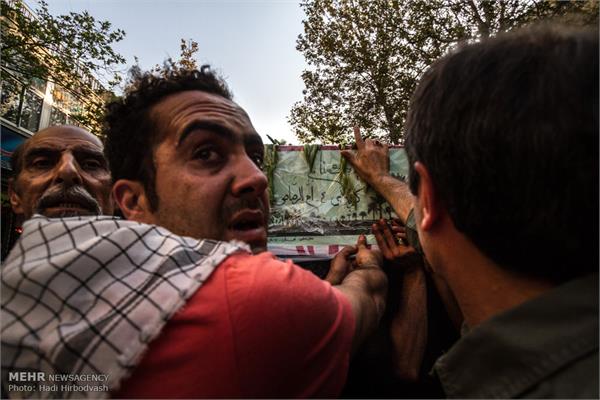 مراسم تشییع پیکر سه شهید گمنام دفاع مقدس در تهران 23