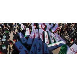 ورود پیکر مطهر ۶۸ شهید تازه تفحص شده از طریق اروندرود