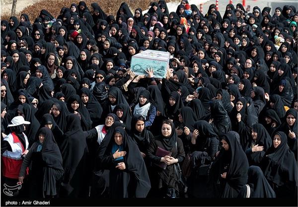 تشییع شهدای گمنام در خمین 6