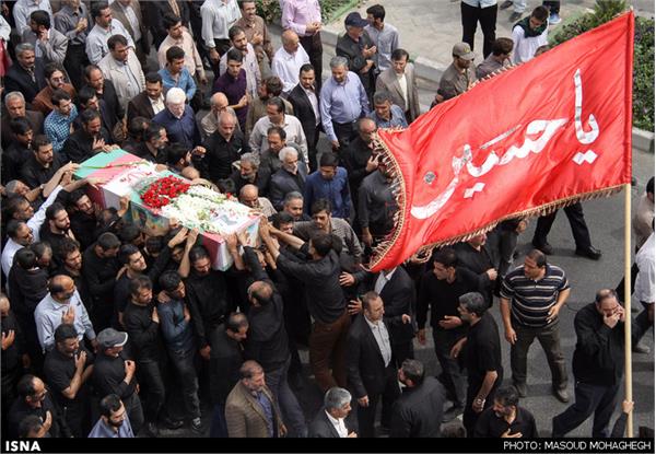 تشییع پیکر شهید محمد پازوکی طرودی - سمنان 2