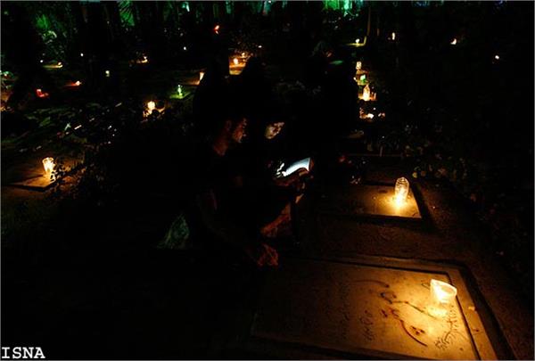 شب قدر در بهشت زهرا