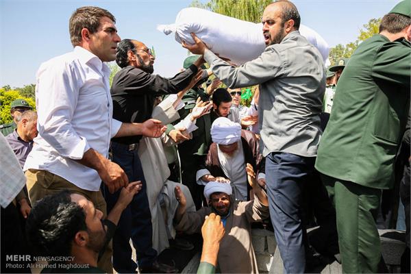 مراسم تشییع پیکر دو شهید گمنام در هادیشهر 23