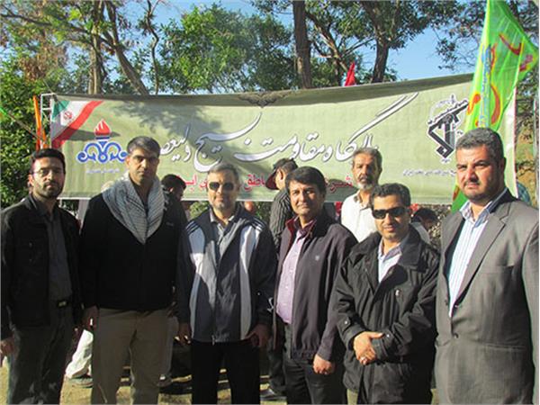 مراسم سالگرد خاکسپاری شهدای گمنام  در کلکچال 1