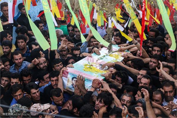 تشییع پیکر شهید تازه تفحص شده علی محمد رضایی 2