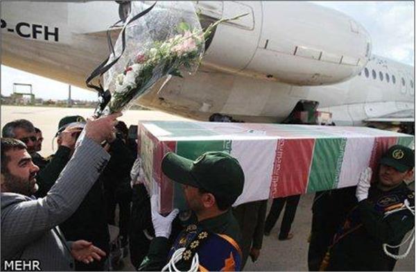 مراسم استقبال از شهدای گمنام در استان اردبیل