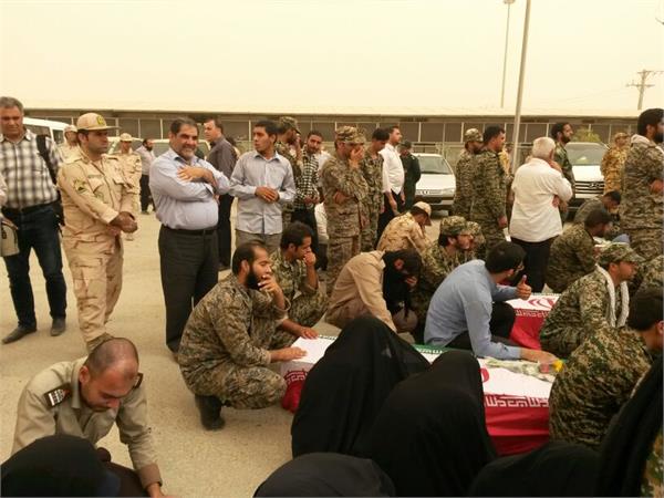 استقبال از 79 شهید دوران دفاع مقدس در مرز شلمچه 13