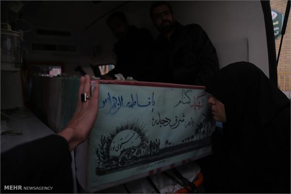 مراسم تشییع ۵ شهید گمنام و ۳ شهید مدافع حرم در قم 17