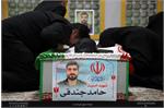 وداع با پیکر مطهر شهید حامد جندقی - 15 آبان 1403 10
