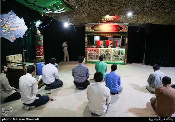 پیکر چهار شهید غواص در معراج شهدا 16