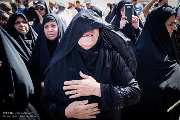 استقبال از پیکرهای 119 شهید تازه تفحص شده در شلمچه 23