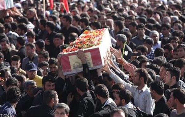 تشییع و خاکسپاری در دانشگاه آزاد زنجان