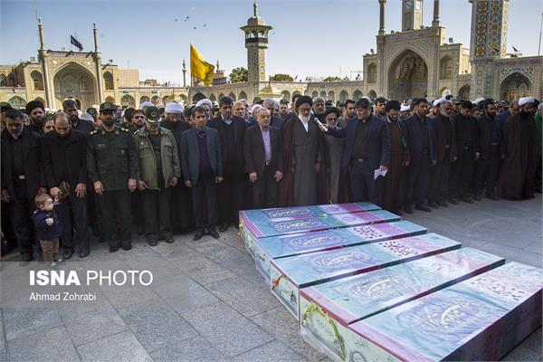 تشییع پیکر شهدای گمنام دفاع مقدس - قم و تبریز 12