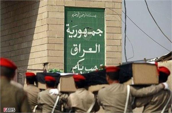 مراسم تبادل پیکرهای جنگ تحمیلی در شلمچه