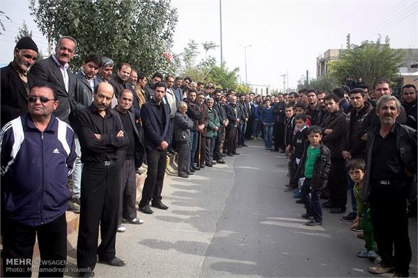 مراسم تشییع پیکر مطهر شهید مهدی طیبی 6