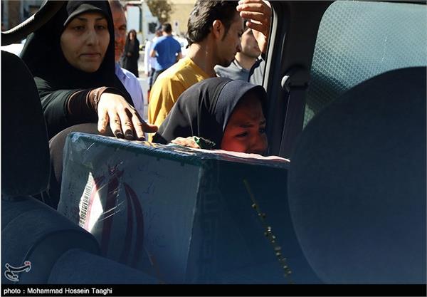 تشییع شهدای گمنام در مشهد 5