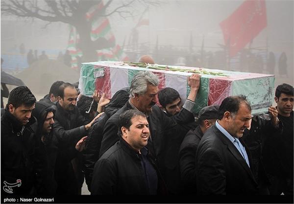 تشییع پیکر دو شهید گمنام در ایلام 13