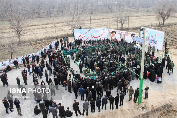 تشییع پیکر شهدای دفاع مقدس در کشور 37