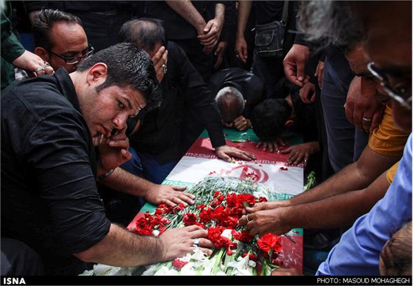 تشییع پیکر شهید محمد پازوکی طرودی - سمنان 15