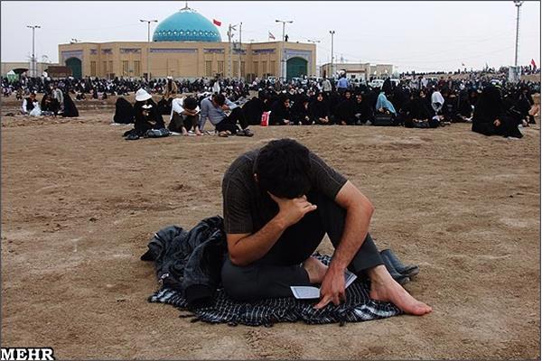 مراسم دعای عرفه در شلمچه