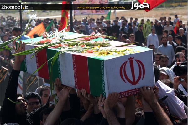 تشییع و خاکسپاری شهدای گمنام دانشگاه شاهد-12/7/89