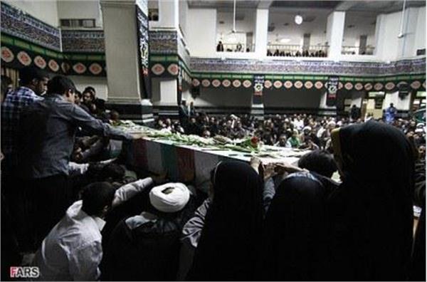 تشییع شهید گمنام در قم