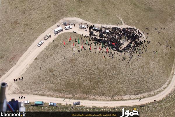 تشییع و خاکسپاری شهدای گمنام تیپ آل محمد صل الله علیه و آله تهران