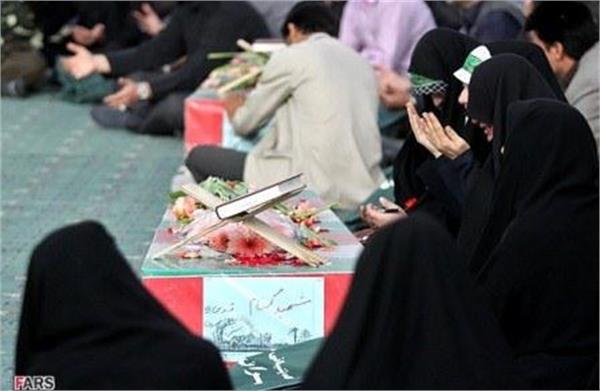 تشییع و خاکسپاری دوشهید گمنام در سازمان جغرافیایی